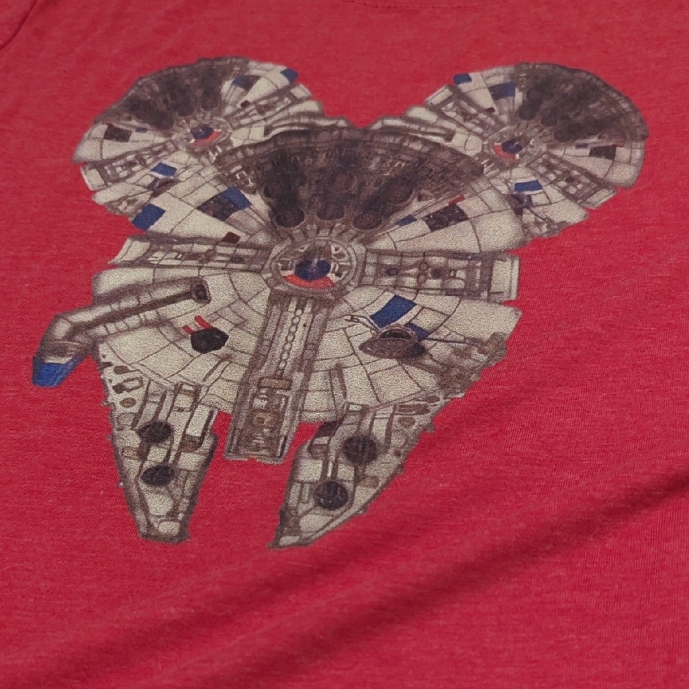 Women's Disney / Star Wars Red Graphic Tee Size Xl